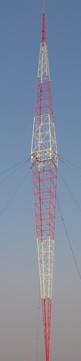 The Blau Knox Tower in Hungary on 540AM