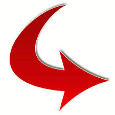 Curved arrow Curved arrow