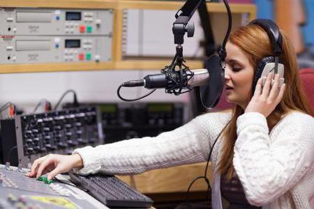female DJ at mixer