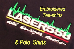 Laser 558 logo shirts block 