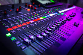 Music Mixing Desk 