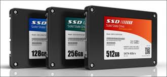 SSD drives (a trio) 