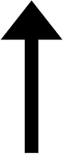 Arrow points upwards