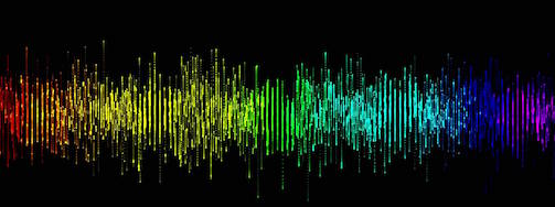 Graphic display of Audio Processing 