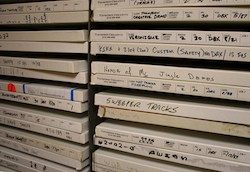 Boxes of Radio Jingles 