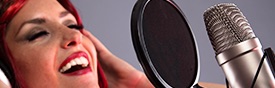 Radio girl sings (jingle content)