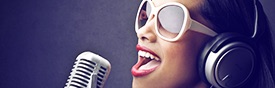 Radio jingle singer 