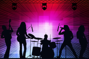 Live Music playing