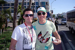Sean Gallagher and Tiesto 