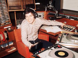 Tony Blackburn in BBC Studio